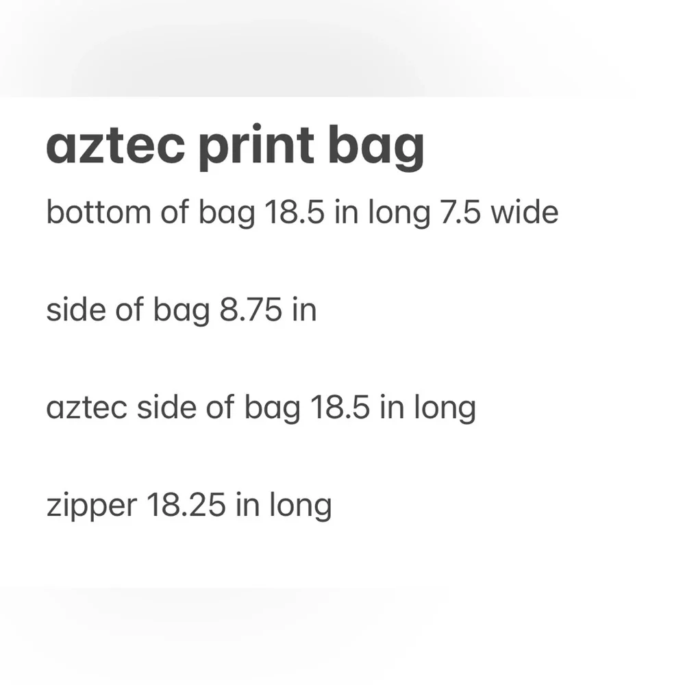 Aztec Weekender/Duffle Bag - Picture 9 of 9